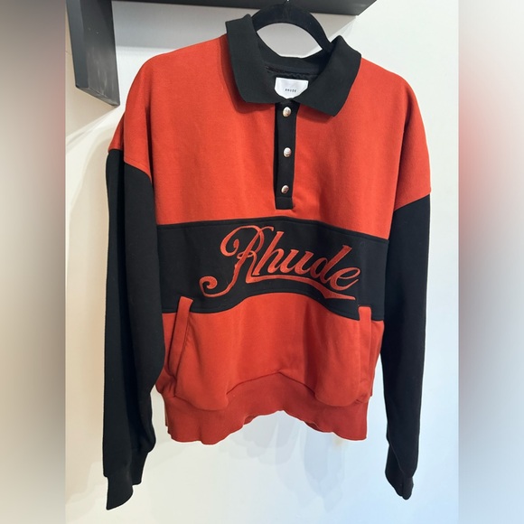 RHUDE RUGBY TOP - Picture 4 of 9